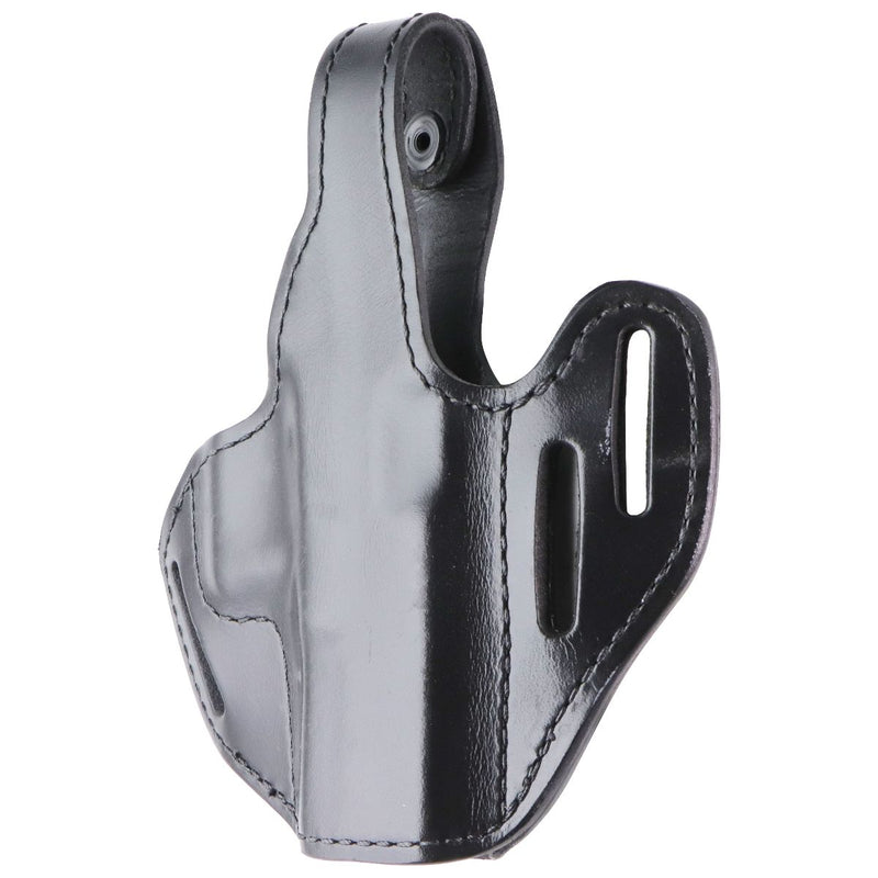 Gould & Goodrich B733-G19 Leather Three-Slot Pancake Holster (Black)