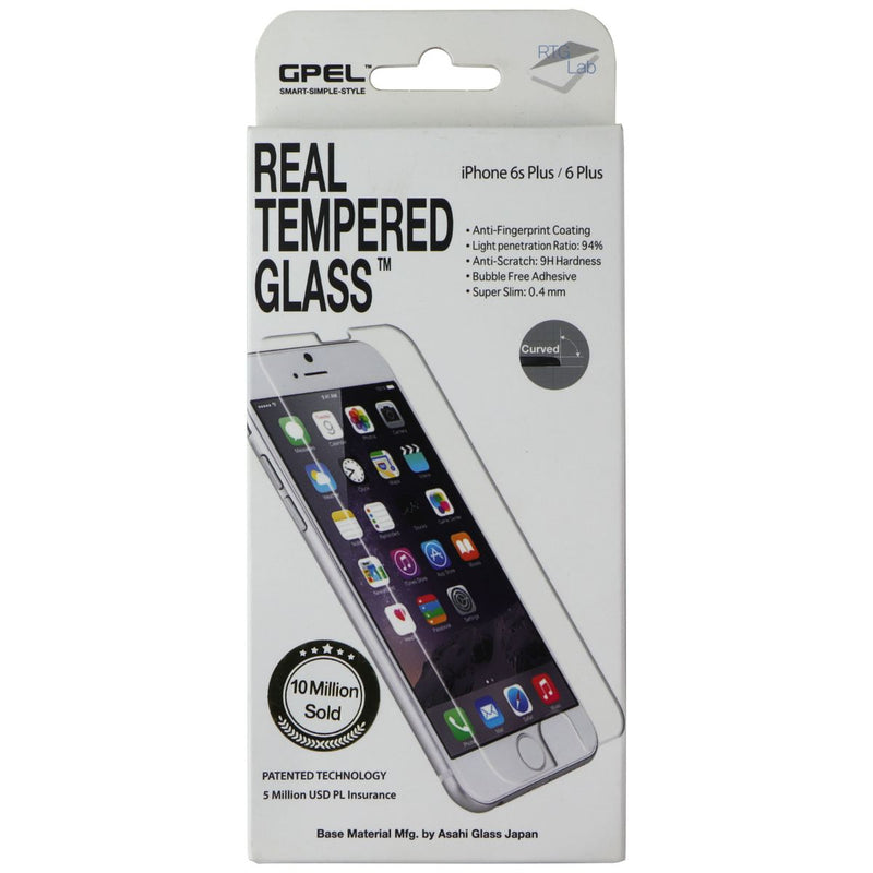 GPEL Real Tempered Glass Screen Protector for Apple iPhone 6s Plus/iPhone 6 Plus