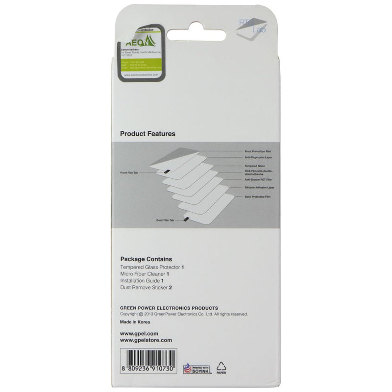 GPEL Real Tempered Glass Screen Protector for Apple iPhone 5s/iPhone 5c/iPhone 5