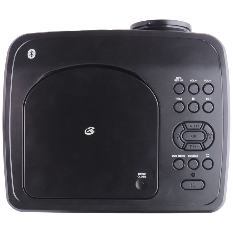 GPX Movie+ Projector DVD/CD Player - Black (PJD713B)