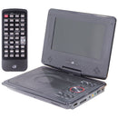 GPX 7-inch Standard Portable DVD Player with Remote - USB-A/SD Card/AV IN/AV OUT