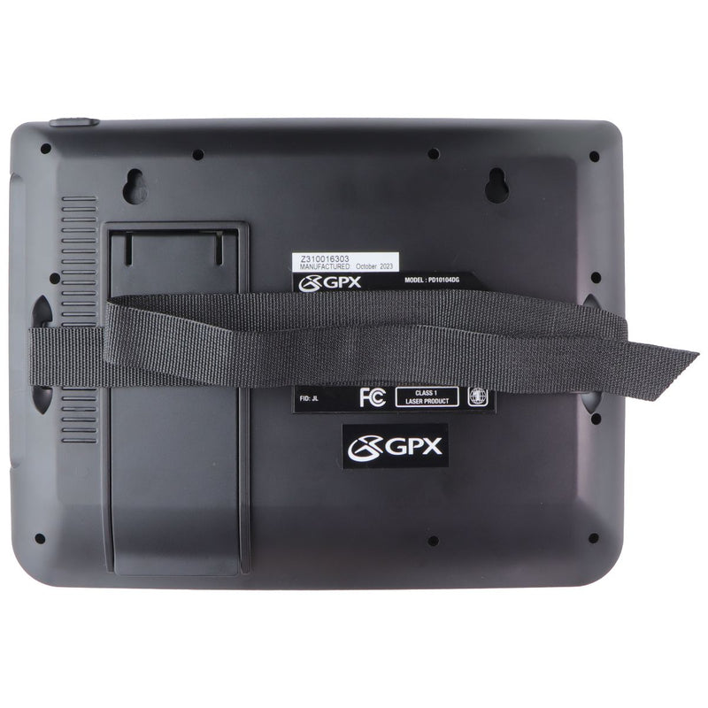 GPX Dual Screen Portable DVD Player Kit - Black (PD10104DG)