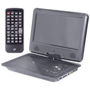 GPX 9-inch Standard Portable DVD Player with Remote - USB-A/SD Card/AV IN/AV OUT