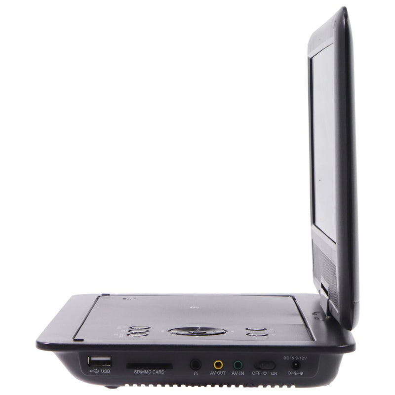 GPX 9-inch Standard Portable DVD Player with Remote - USB-A/SD Card/AV IN/AV OUT