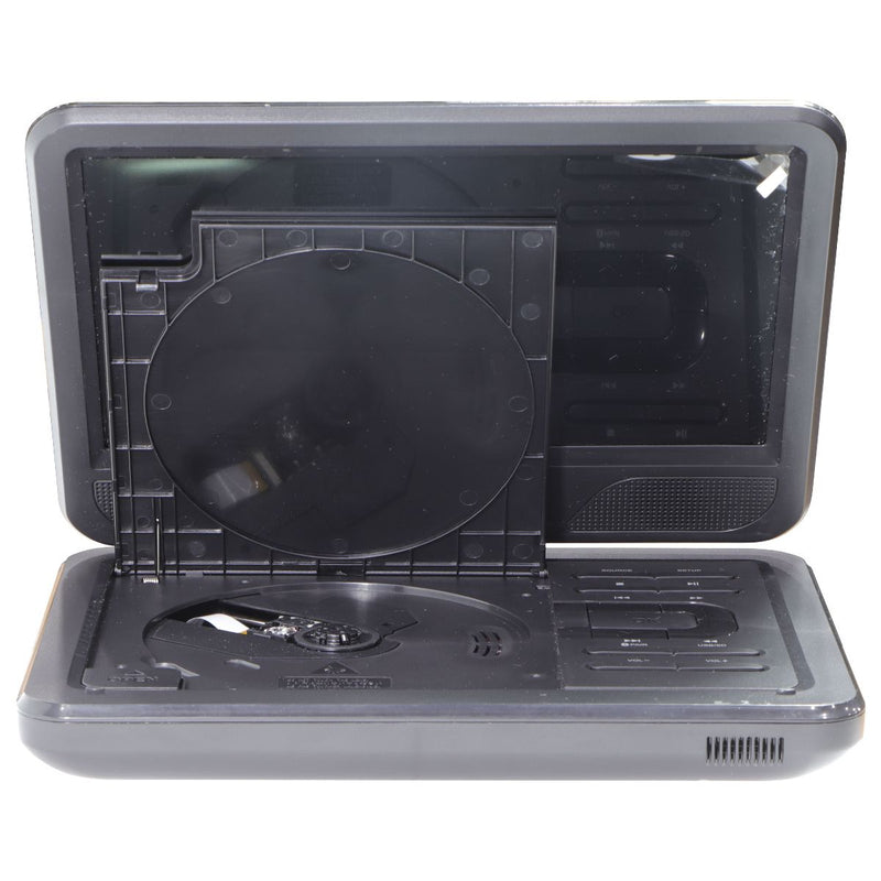 GPX 10.1-in Bluetooth DVD Player with Wireless Headphones - Black (PDB1077B)