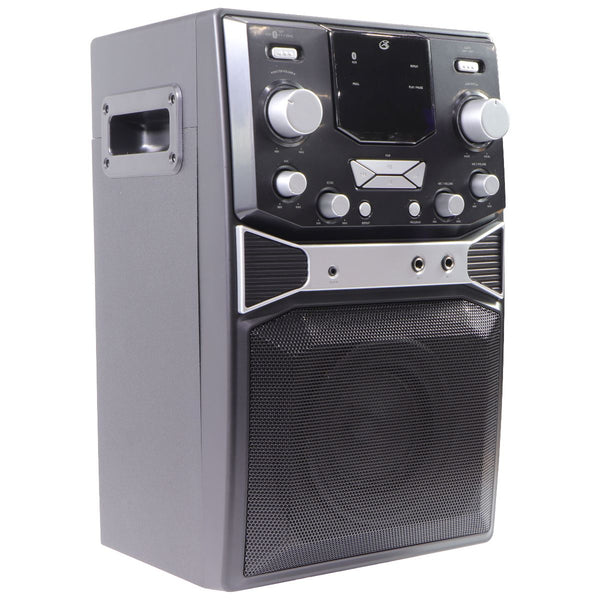 GPX Bluetooth Karaoke Machine with LED Lights and Microphone - Black (JB185B)