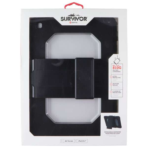 Griffin Survivor All-Terrain Case for iPad 9th Gen 10.2-in (2020-2019) - Black