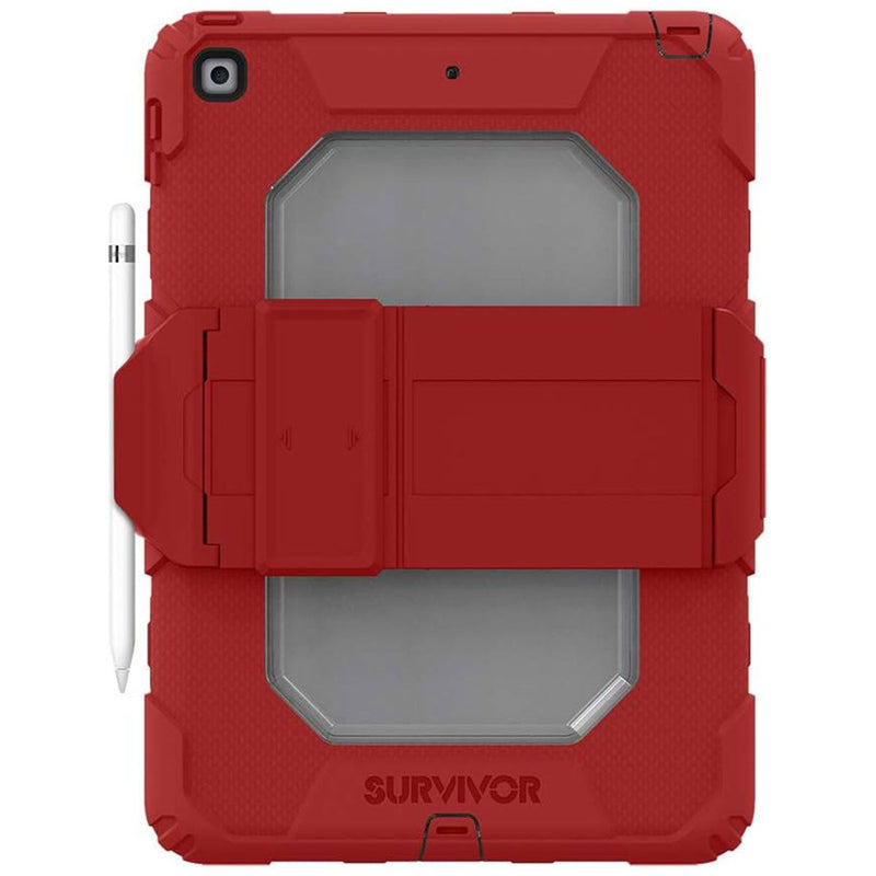 Survivor All-Terrain Case for Apple iPad 10.2-in (9th/8th/7th Gen) - Ribbon Red