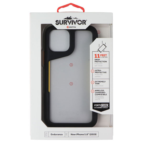 Griffin Survivor Endurance Case for Apple iPhone 11 Pro - Black/Citrus Fruits