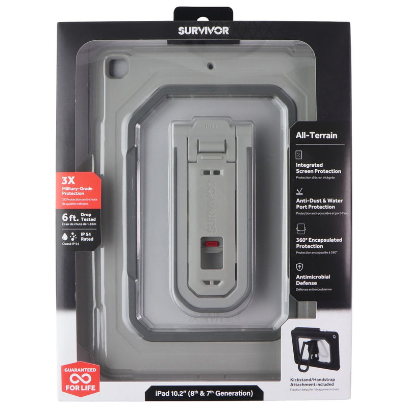 Griffin Survivor All-Terrain Case for Apple iPad 10.2in (8th/7th Gen) - Gray