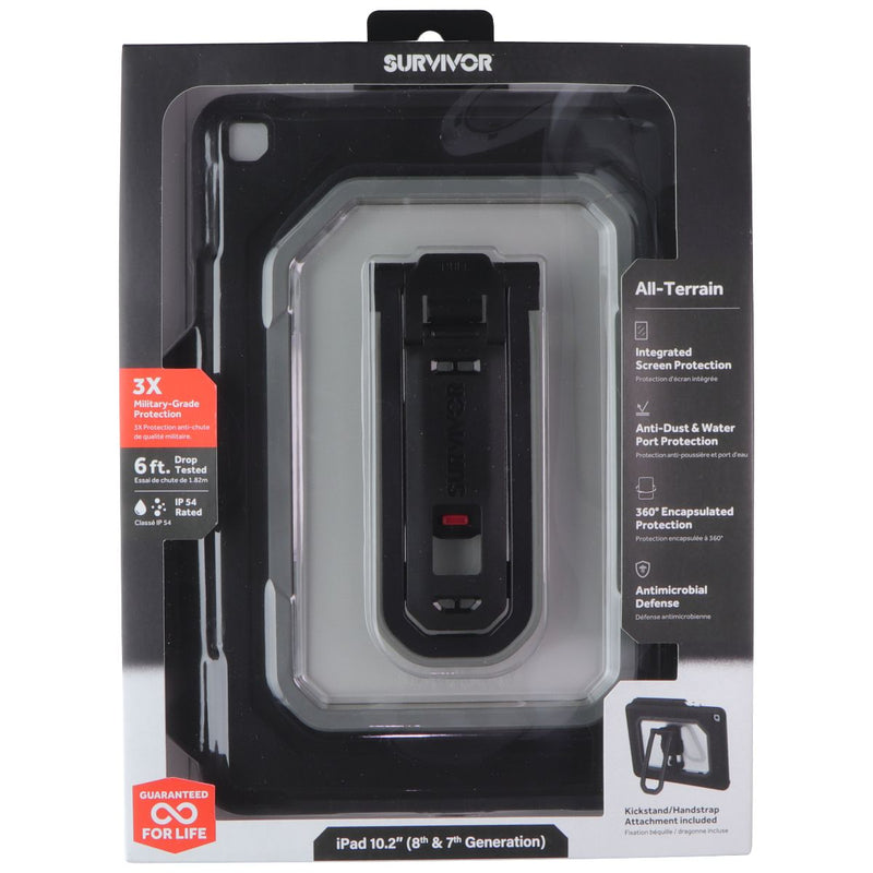 Griffin Survivor All-Terrain Case for Apple iPad 10.2" (8th/7th Gen) - Black