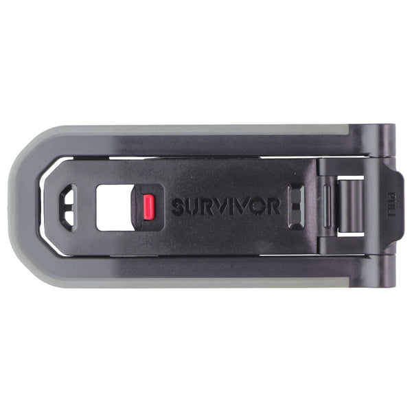 Griffin Survivor Kickstand/Handstrap for Survivor Cases - Black / Gray