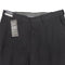 Haggar Men's Classic Fit Flat Front Comfort Pants - Black (Regular, 32W x 30L)