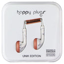 Happy Plugs Unik Edition 3.5mm Wired Headphones w/Mic and Remote - Marble