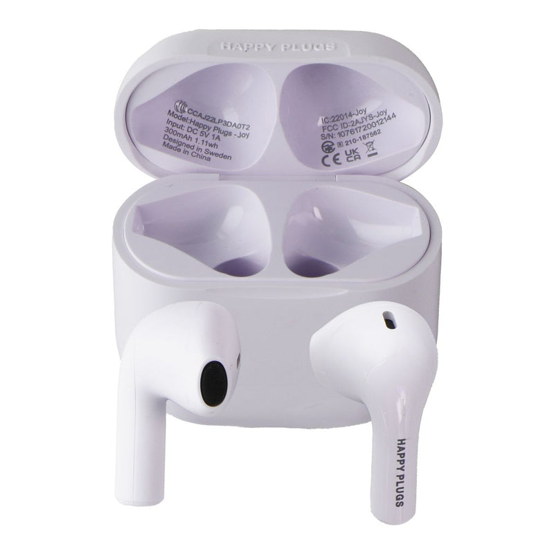 Happy Plugs Joy True Wireless in Ear Headphones - White (1720)