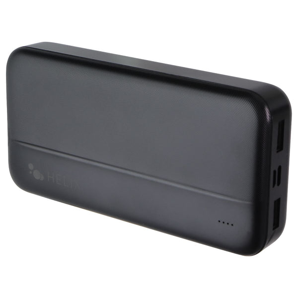 Helix TurboVolt+ 16,000 mAh Power Bank with USB-C and USB-A Ports - Black