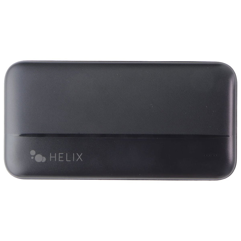 Helix TurboVolt+ 16,000 mAh Power Bank with USB-C and USB-A Ports - Black
