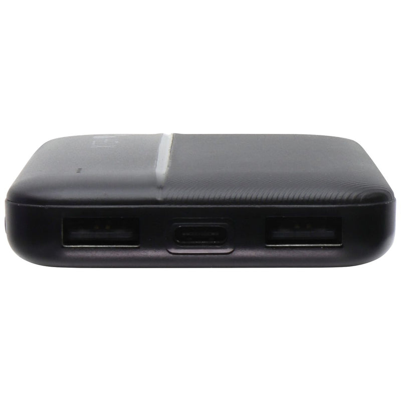 Helix 5,000 mAh Power Bank with Dual USB-A Ports & USB-C - Black