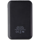 Helix 5,000 mAh Power Bank with Dual USB-A Ports & USB-C - Black