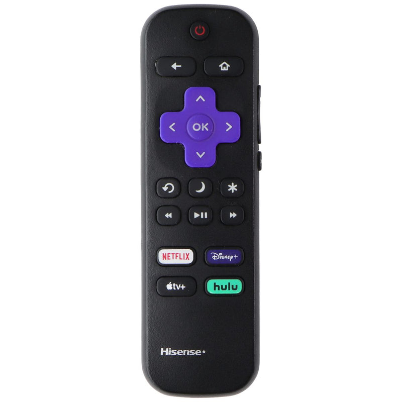 Hisense RC-ALIR Remote Control w/ Netflix/Disney+/Apple TV+/Hulu Keys - Black