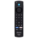 Hisense Fire TV Voice Remote Control (ERF3C84H) w/ Prime/Netflix/DirecTV/Peacock