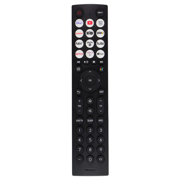 Hisense OEM Remote Control (EN2D36H) with Disney+/Crackle/FuboTV Keys - Black