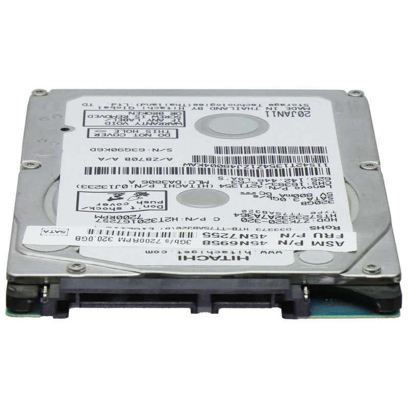 Hitachi Travelstar Z7K320 H2T3201672S7 SATA II 3.0Gbps 320GB 2.5-inch HDD