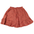 H&M Flared Skirt for Women - Size 12/14 - Orange/Black Speckle