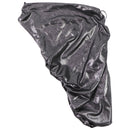 H&M Divided Brand Form Fitting One Shoulder Top - Size S - Shiny Silver