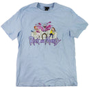 H&M Regular Fit Rick and Morty Graphic T-Shirt - Light Blue / Medium