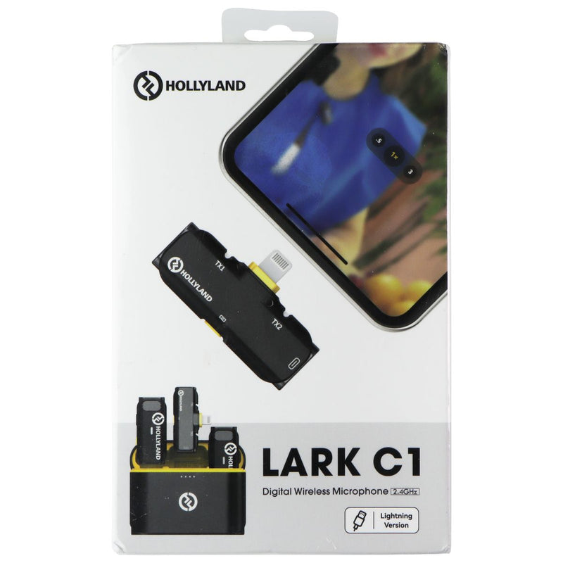 Hollyland Lark C1 Digital Wireless Microphone for Apple Devices (MFI Certified)