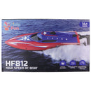 HOLYFUN HF812 Full Proportional High Speed Remote Control Boat - Blue/Red