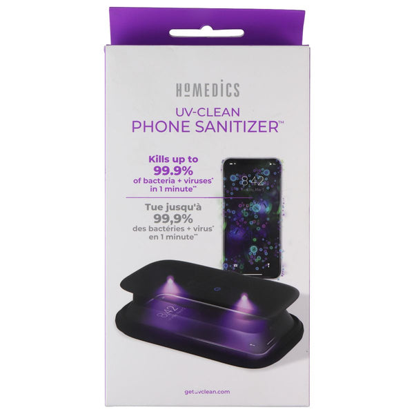 HoMedics UV-Clean Phone Sanitizer - Black (SAN-PH100-BK-EF)