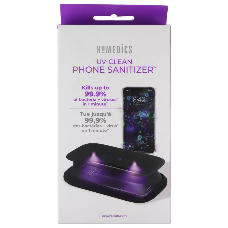 HoMedics UV-Clean Phone Sanitizer - Black (SAN-PH100-BK-EF)
