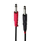 Hosa CPR203 CPR-203 Dual 1/4-in TS to Dual RCA Stereo Interconnect Cable 9.8 FT