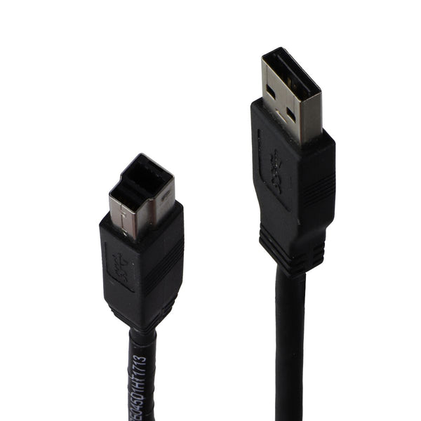 Hotron (6 Ft) USB-A to USB-B Printer Cable - Black