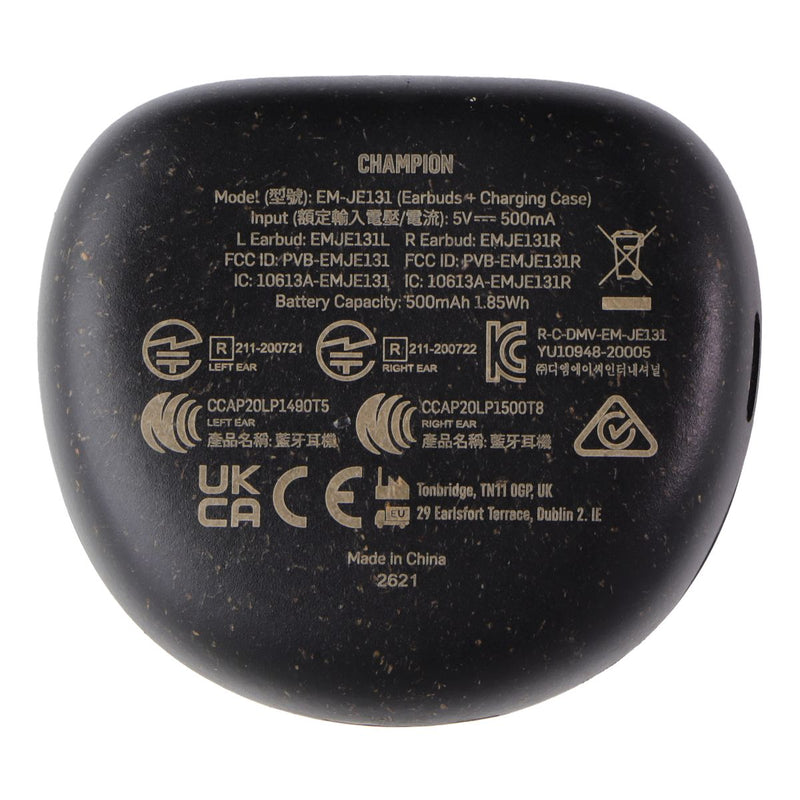 House of Marley Champion True Wireless In-Ear Earbuds - Black (EM-JE131-SB)