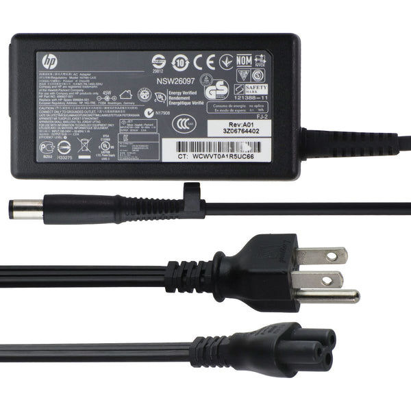 HP 45W Official (19.5V/2.31A) AC Adapter Power Supply - Black (HSTNN-LA35)