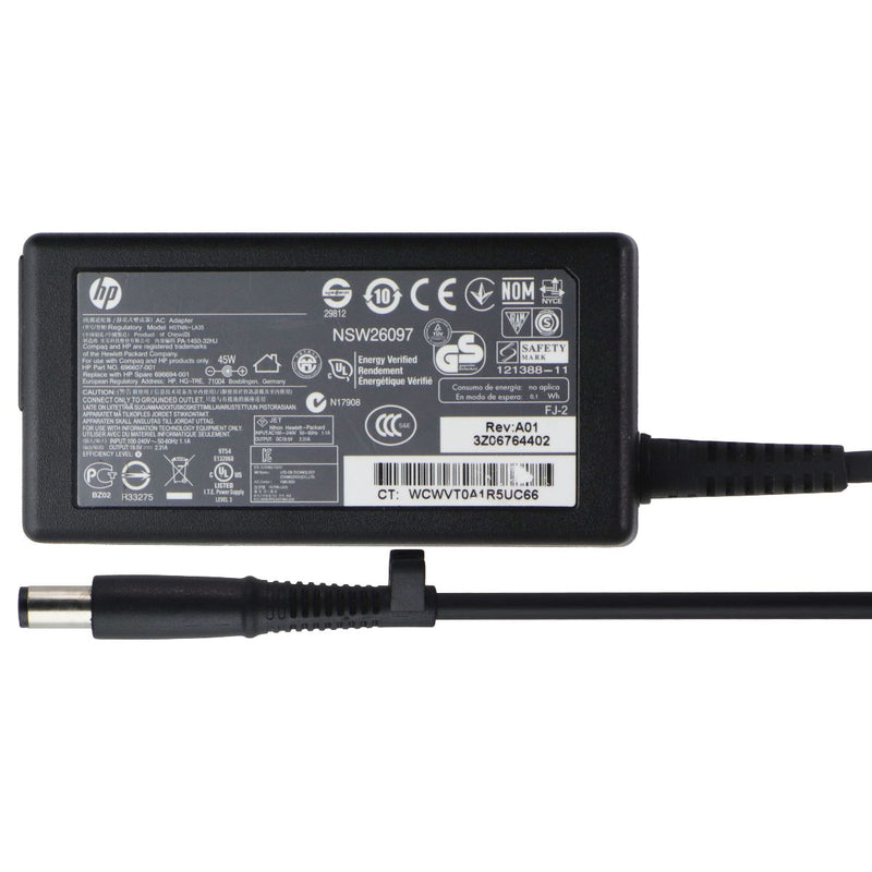 HP 45W Official (19.5V/2.31A) AC Adapter Power Supply - Black (HSTNN-LA35)