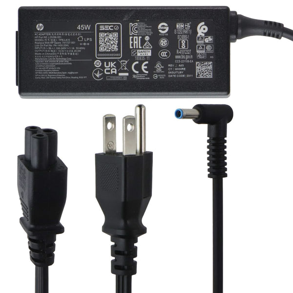 HP 45W (19.5V/2.31A) Laptop AC Adapter (TPN-LA15) - Black
