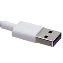 Huawei 3.3 Foot 5A SuperCharge USB-A to USB-C Charging Cable - White