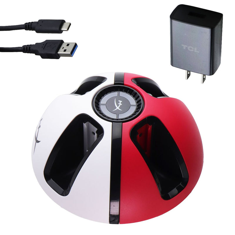 HyperX ChargePlay Quad 2 Joy-Con Charging Station (CP008) - Red/White/Black