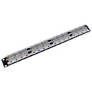 ICC Cat5e 24 Port 1U 19-inch Network Patch Panel - (ICMPP0245E) Black