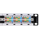 ICC Cat5e 24 Port 1U 19-inch Network Patch Panel - (ICMPP0245E) Black