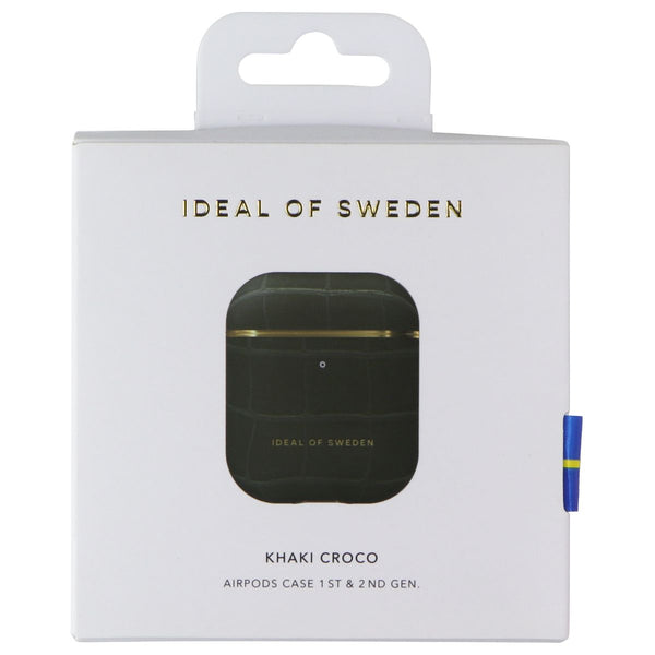 iDeal of Sweden Protective Case for AirPods 1st Gen & 2nd Gen - Khaki Croco