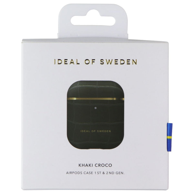 iDeal of Sweden Protective Case for AirPods 1st Gen & 2nd Gen - Khaki Croco
