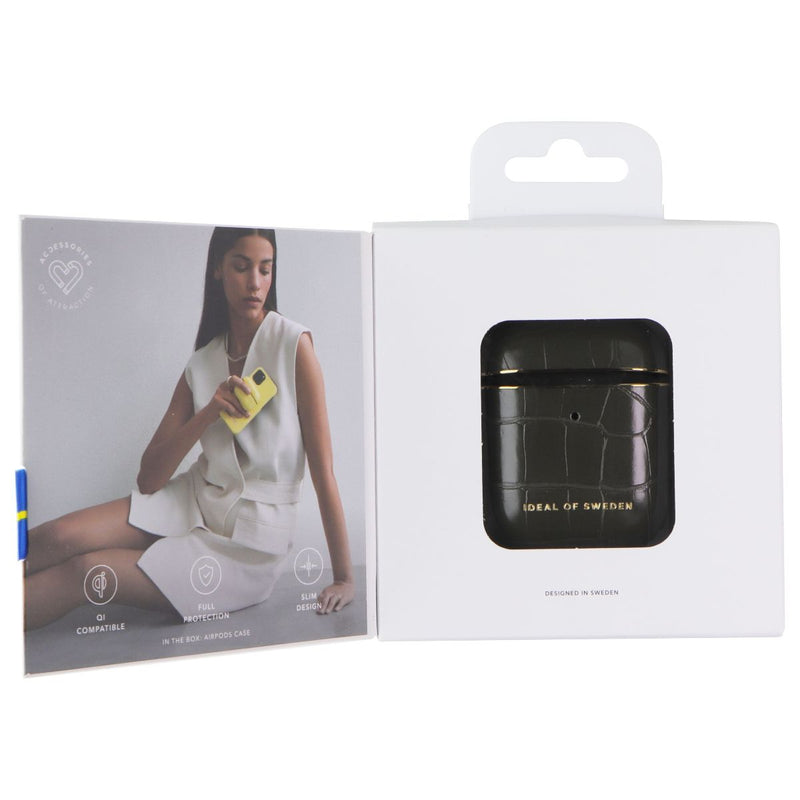 iDeal of Sweden Protective Case for AirPods 1st Gen & 2nd Gen - Khaki Croco