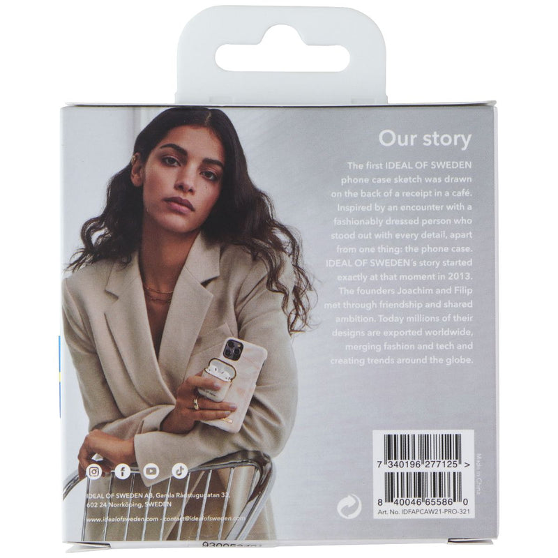 IDEAL OF SWEDEN Case Pro for AirPods Pro 2/AirPods Pro - Golden Twilight Marble