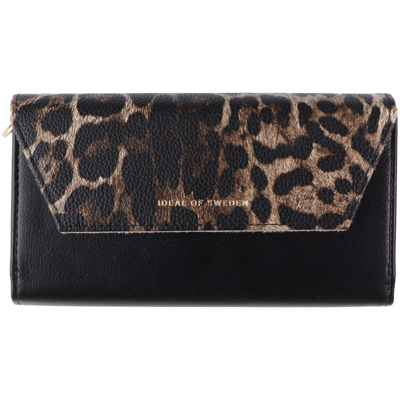 iDeal of Sweden Cassette Clutch for Apple iPhone 13 - Midnight Leopard