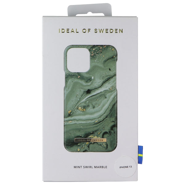 iDeal of Sweden Fashion Case for Apple iPhone 13 - Mint Swirl Marble